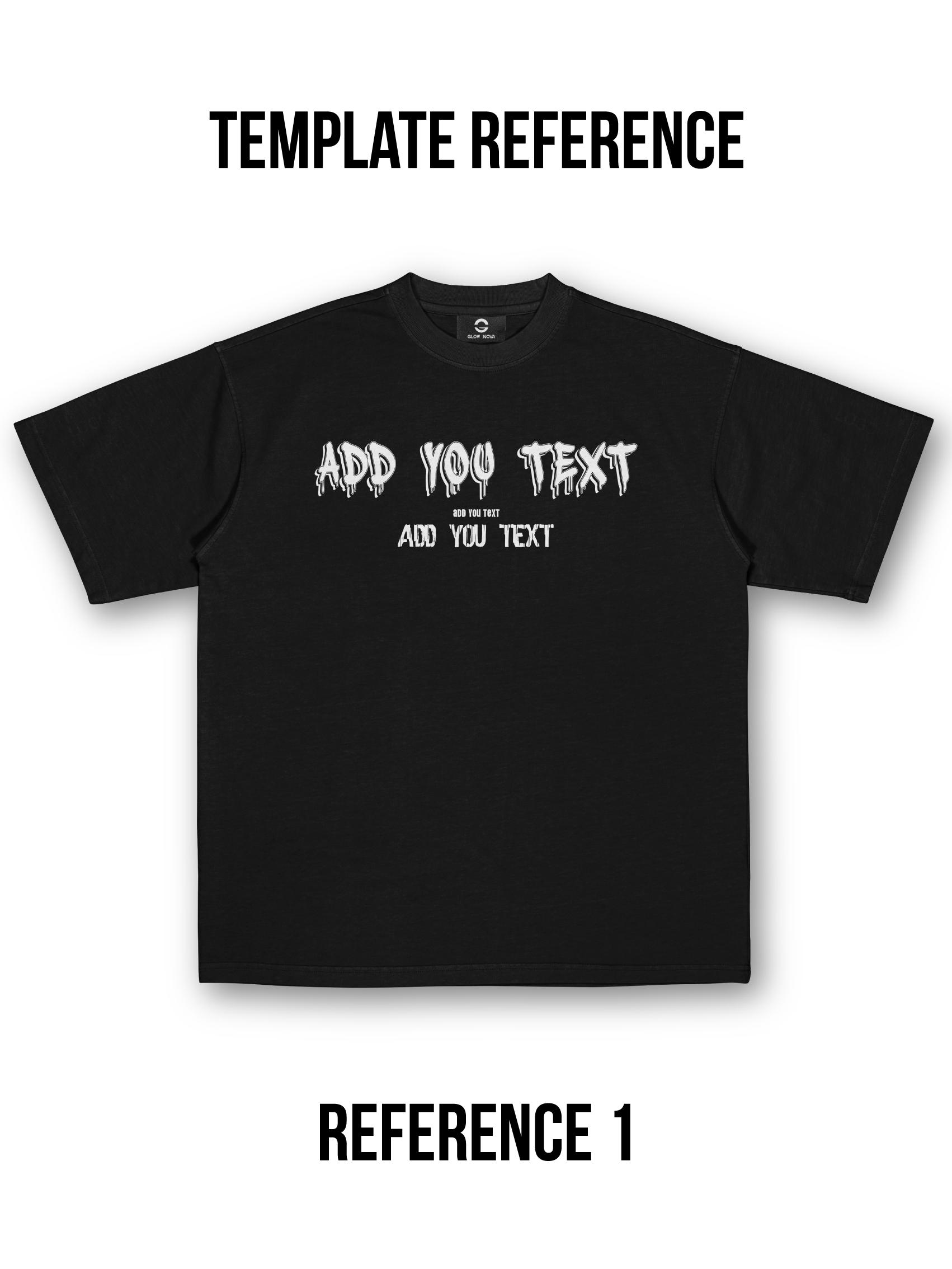 GLOWNOVA LAB - Clean Text Top & Bottom