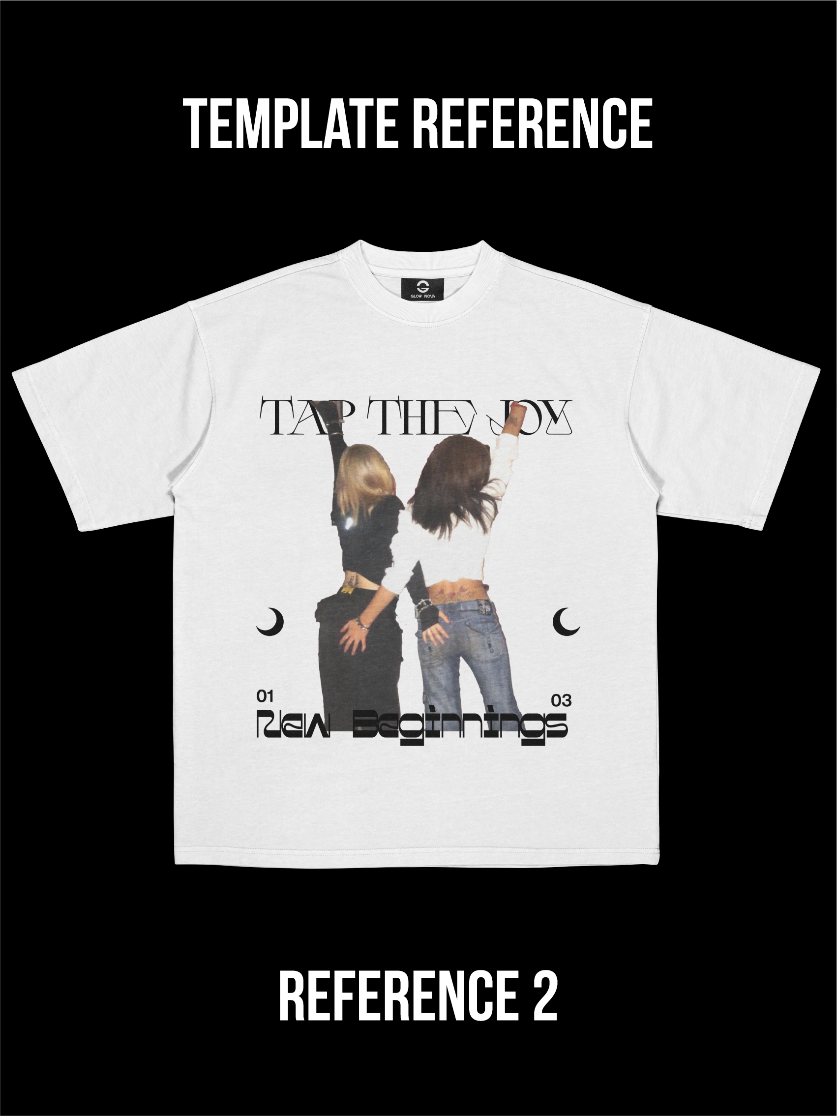 GLOWNOVA LAB - Text Under Image