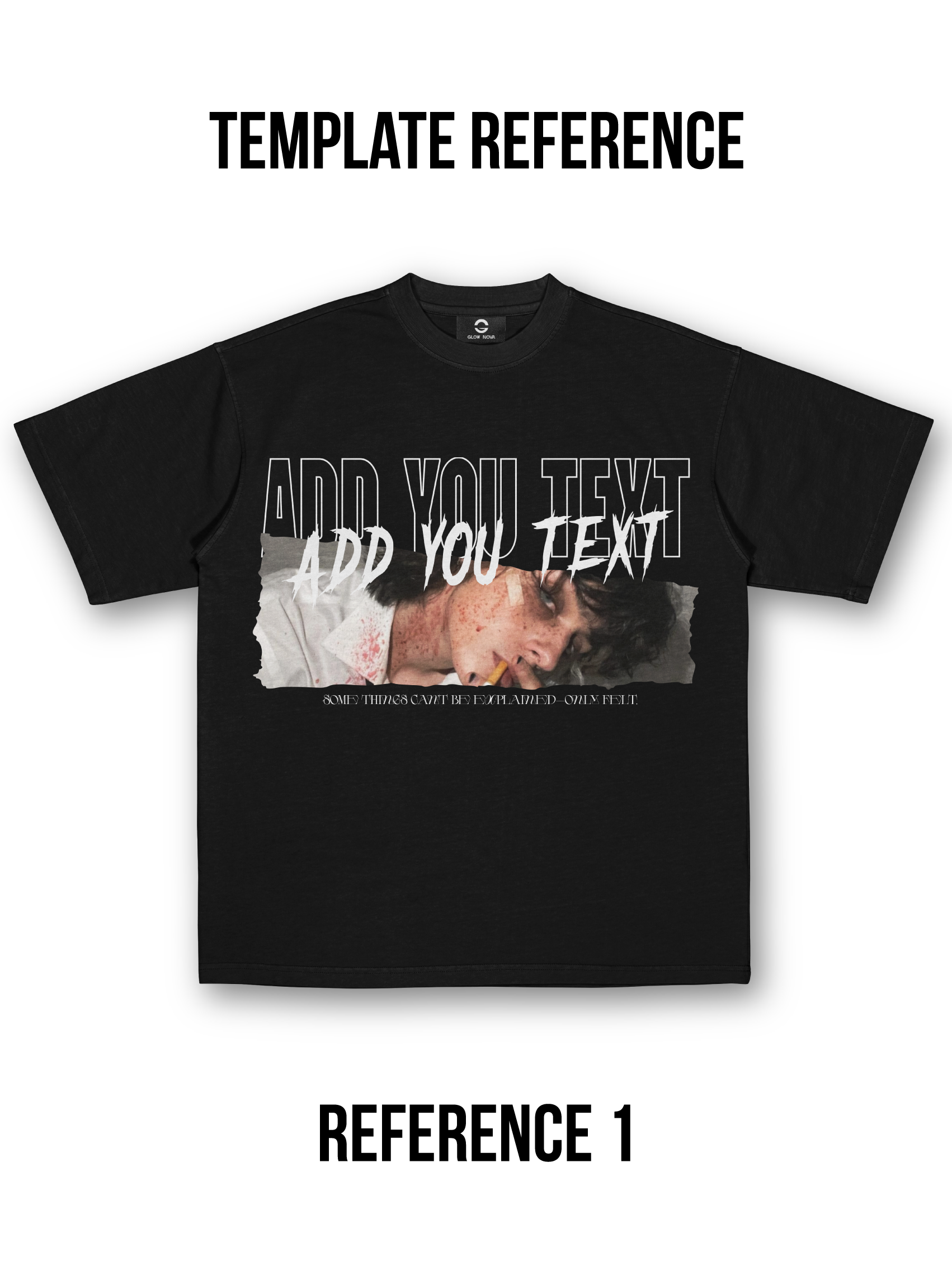 GLOWNOVA LAB - Text Above Image