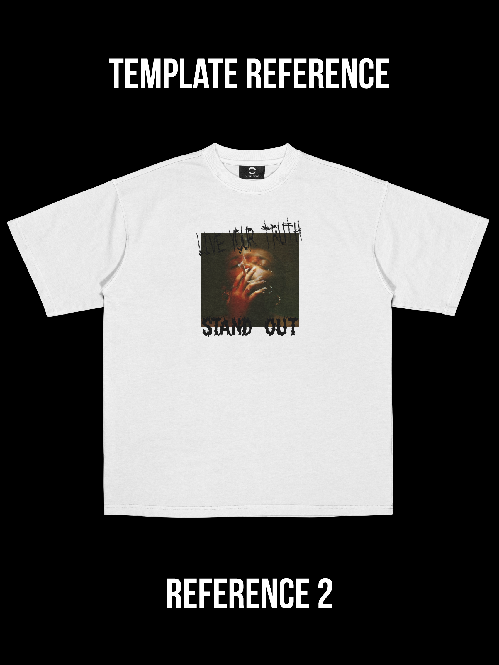 GLOWNOVA LAB – Cutout Text in Image