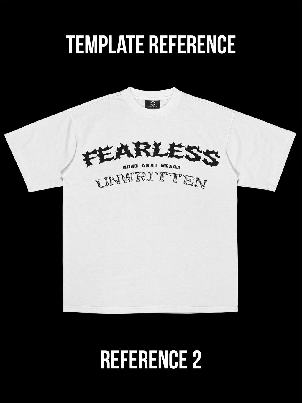 GLOWNOVA LAB 014 - Texte incurvé