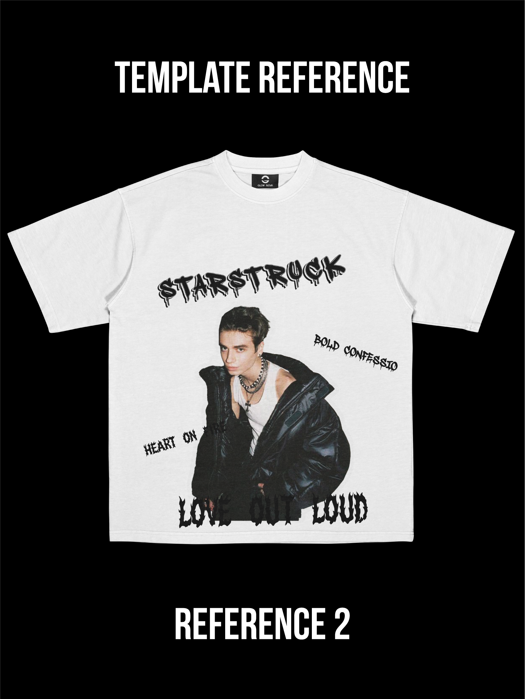 GLOWNOVA LAB – PNG Portrait Layout