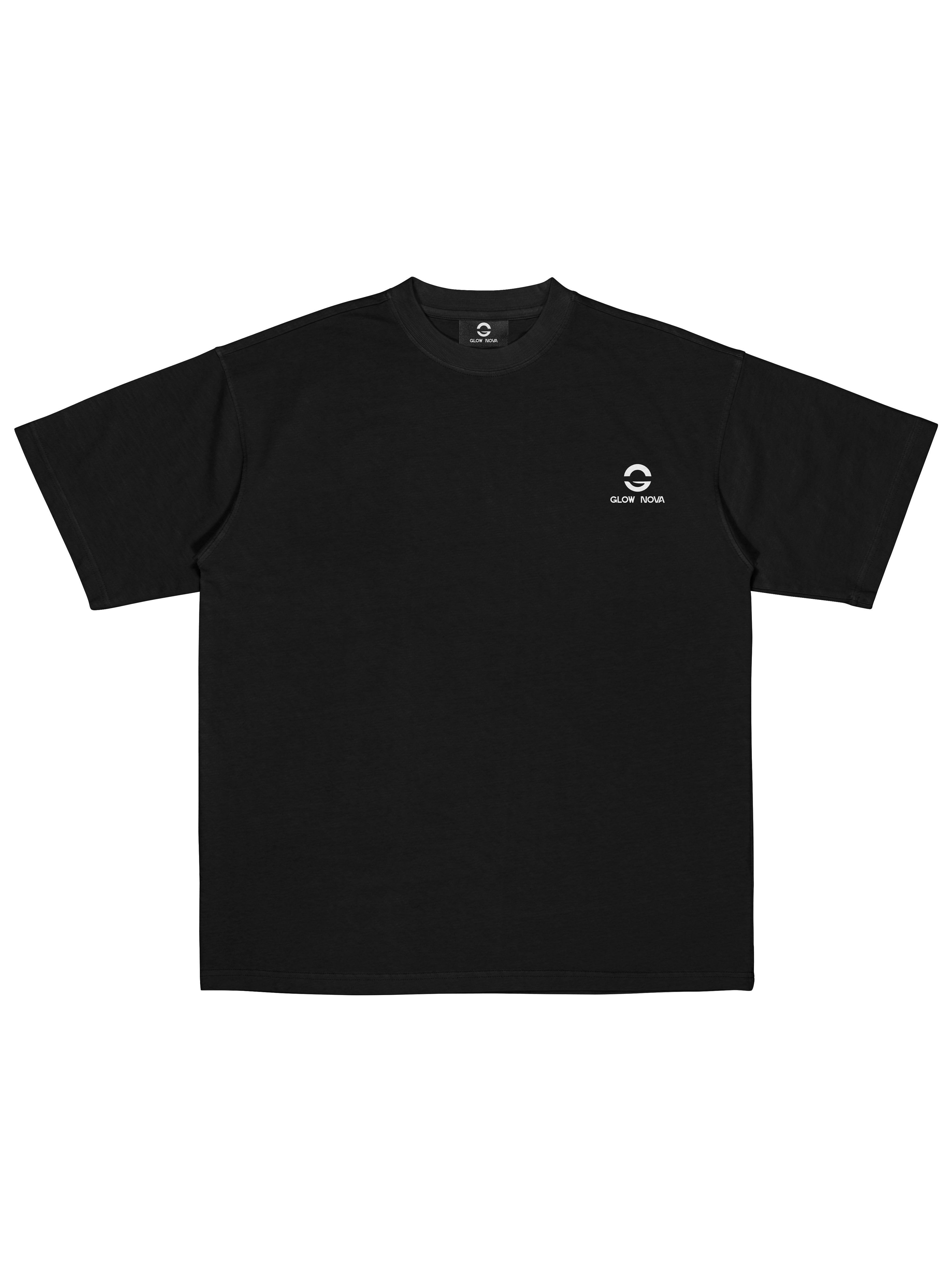 Basic T-shirt 01 – Left Chest Text Logo