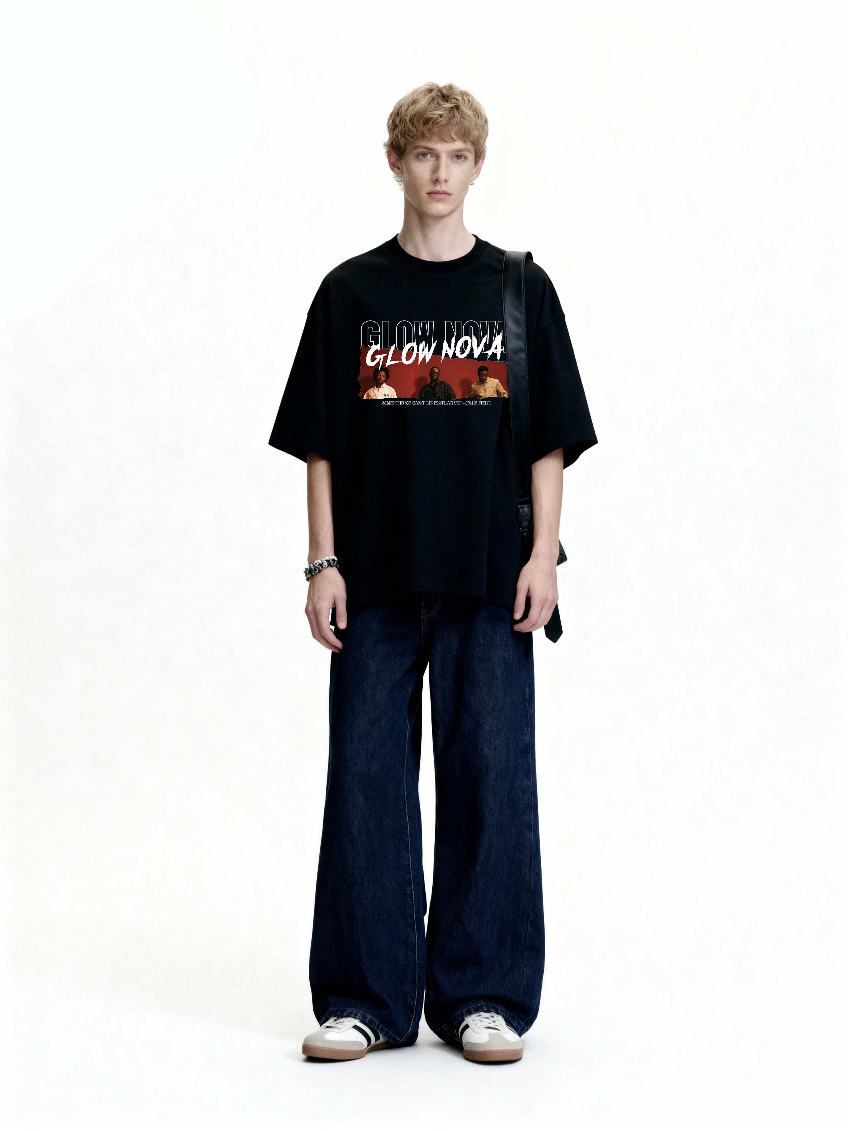 GLOWNOVA LAB 009 - Text Above Image