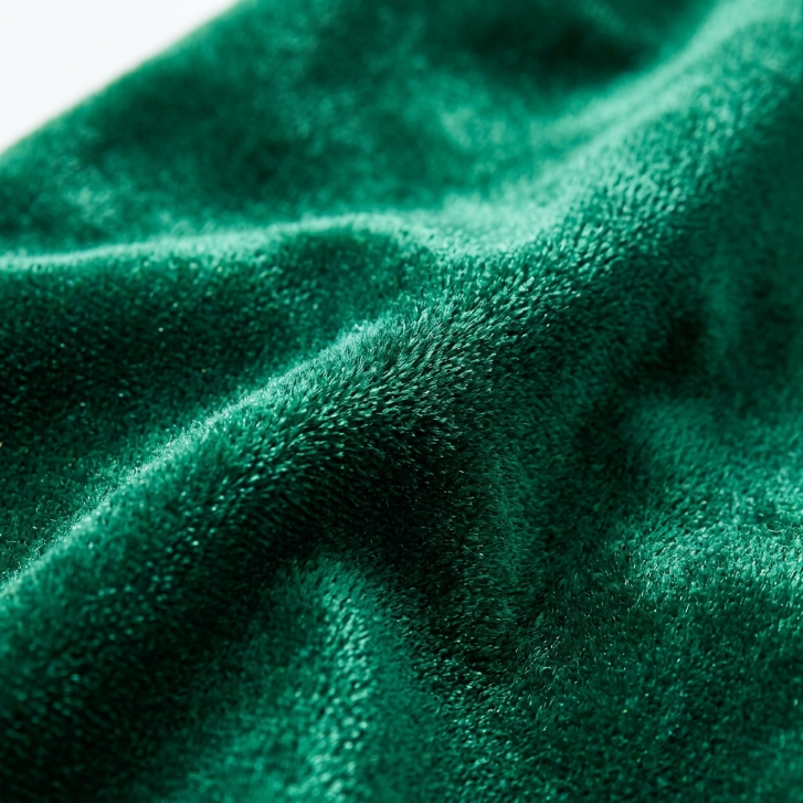 [WHOLESALE ONLY - CONTACT TO ORDER] Toddler & Girls Emerald Green Velvet Long Sleeve Ruffle Tiered Holiday Party Dress with Lace Square Neck - Catalog Display Only (Do Not Order Directly)