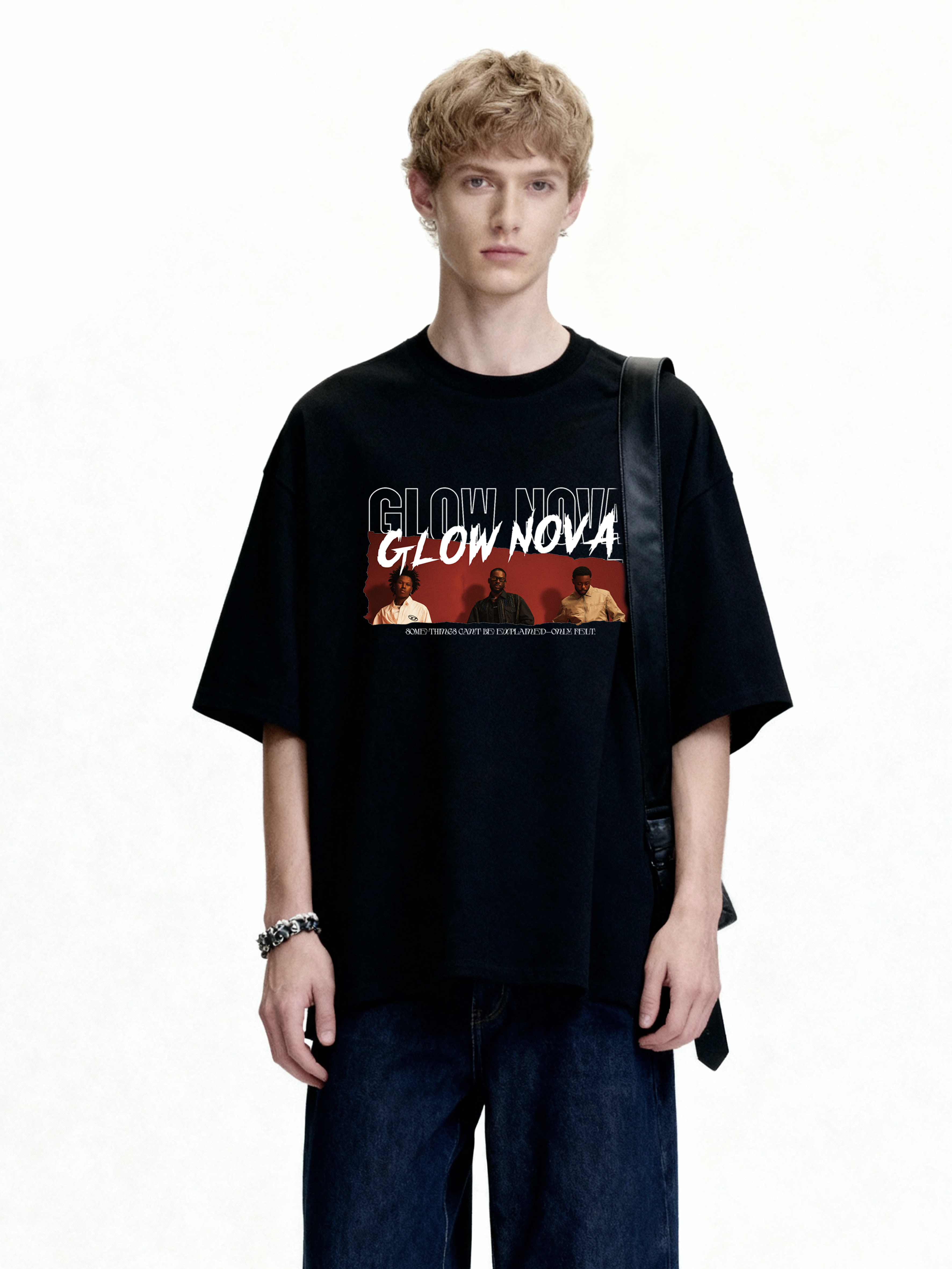 GLOWNOVA LAB 009 - Text Above Image