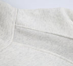 500g Heavyweight Clean-Fit Cropped Half-Zip Hoodie [DROP2-001]