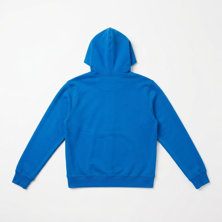 [WHOLESALE ONLY - CONTACT TO ORDER] NBA Oklahoma City Thunder Vintage Logo Cropped Fleece Pullover Hoodie Blue - Do Not Buy Direct