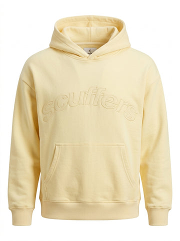 [WHOLESALE ONLY - CONTACT TO ORDER] [WHOLESALE ONLY - CONTACT TO ORDER] Unisex Heavyweight Cotton French Terry Embossed Arch Logo Pullover Hoodie[AW-144]
