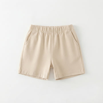 [WHOLESALE ONLY - CONTACT TO ORDER] Toddler Boys Cotton Stretch Chino Shorts - Elastic Waistband with Back Pockets Summer Casual Shorts [KW-146]