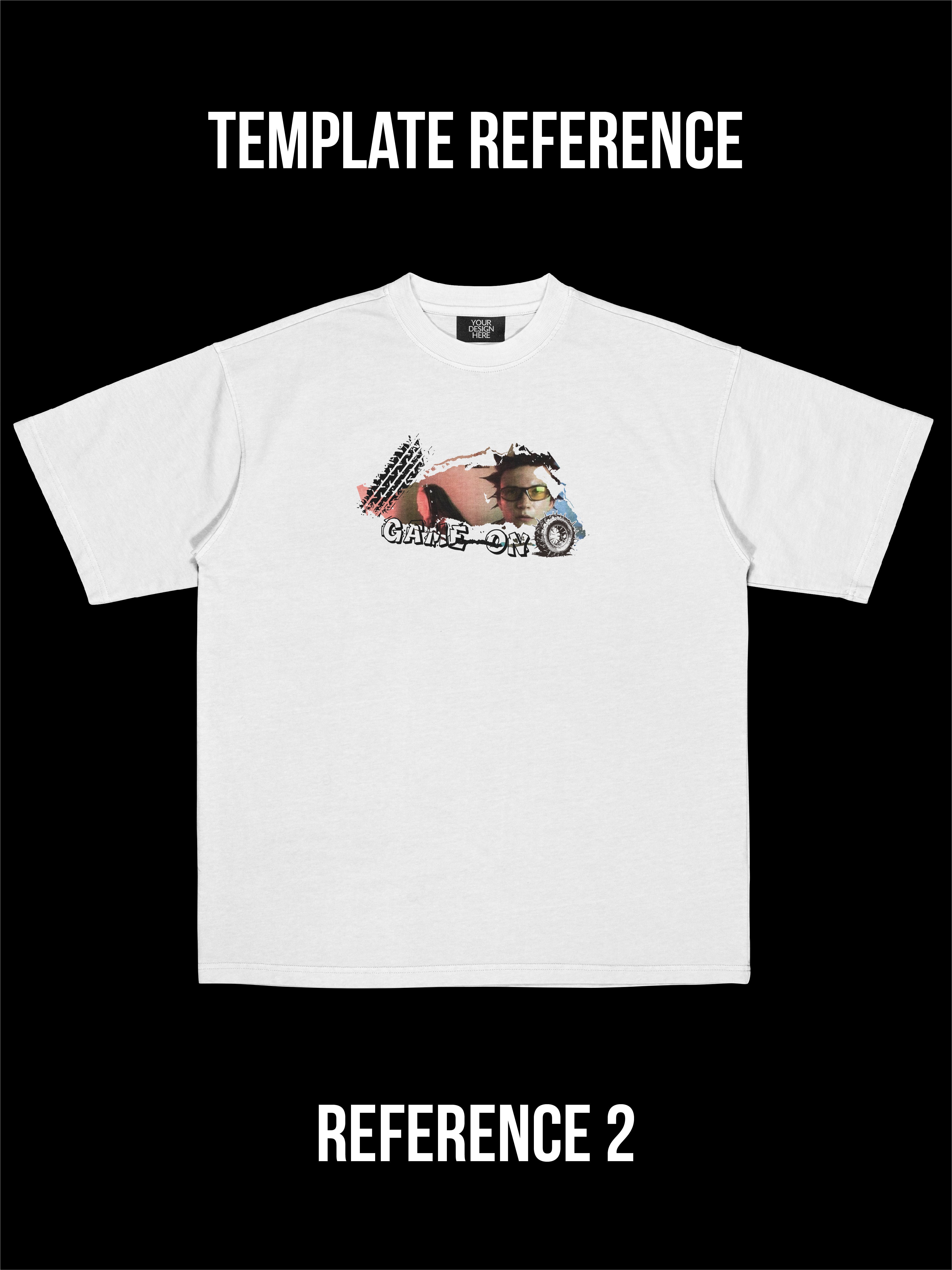 GLOWNOVA LAB – Torn Image + Text + Stickers