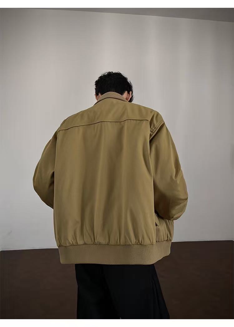 Vintage Patchwork Double-Zip Padded Jacket [DROP2-003]