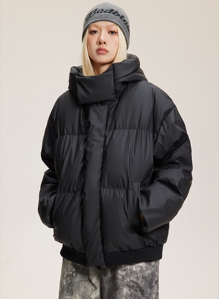 Winter '25 Thick Stand Collar Short Down Jacket - Unisex [DROP2-015]