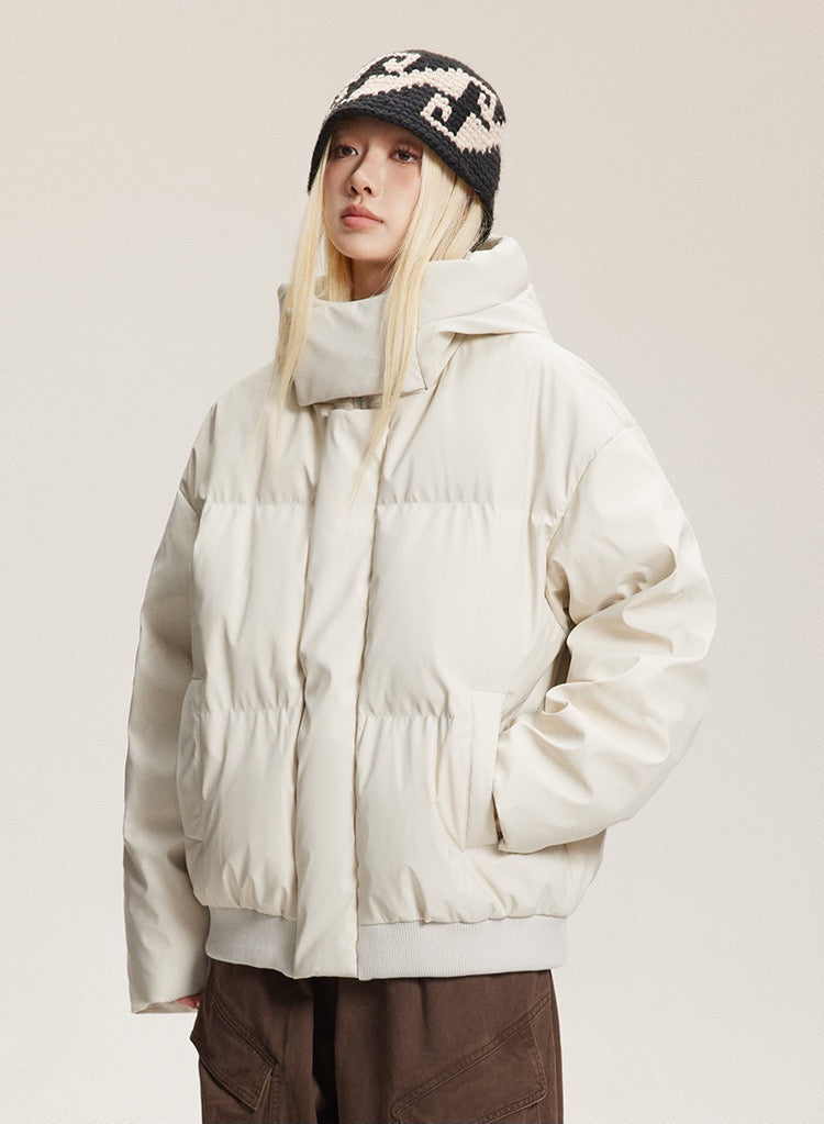 Winter '25 Thick Stand Collar Short Down Jacket - Unisex [DROP2-015]