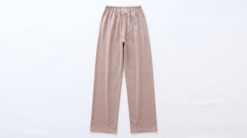 [WHOLESALE ONLY - CONTACT TO ORDER] Women's Stretch Cotton Knit Wide-Leg Pajama Lounge Pants with Drawstring Waist (90% Cotton, 10% Spandex)[AW-136]