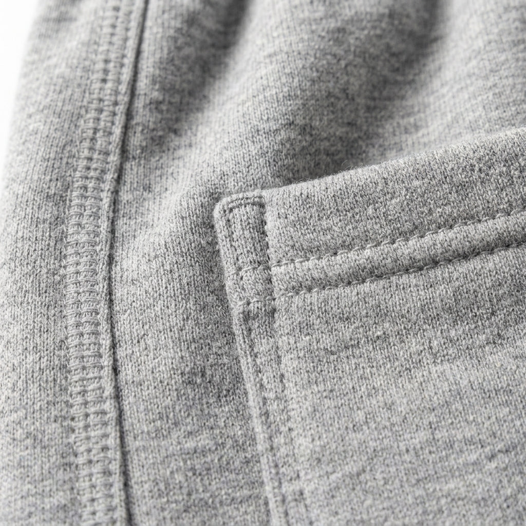 [WHOLESALE ONLY - CONTACT TO ORDER] Women's 90% Cotton 10% Spandex Heavyweight Pin-Tuck Wide-Leg Sweatpants with Drawstring Waist (Heather Grey) - Catalog Display Only (Do Not Order Directly)