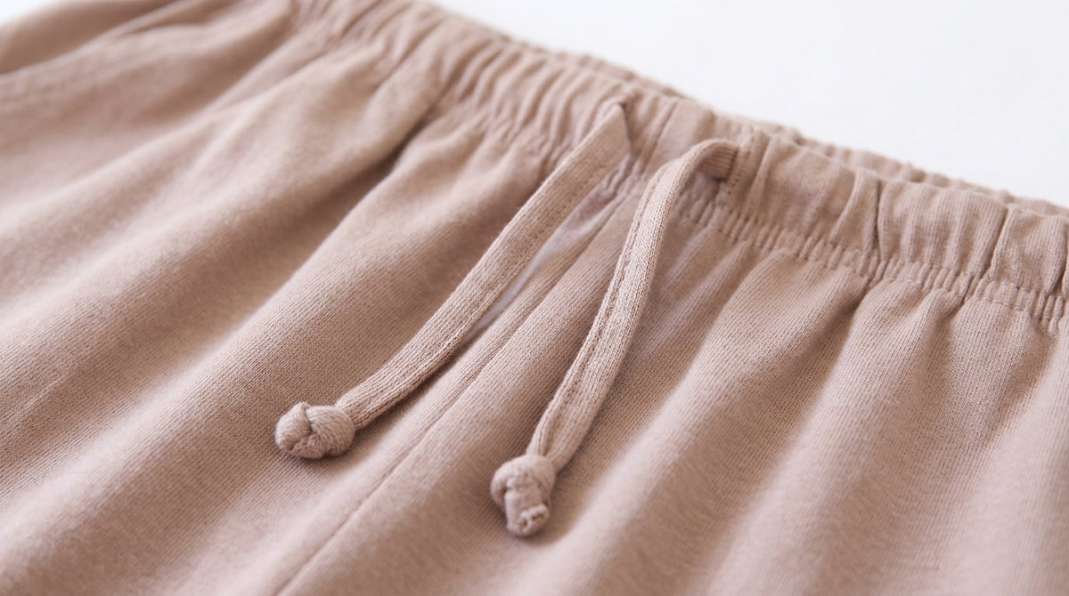 [WHOLESALE ONLY - CONTACT TO ORDER] Women's Stretch Cotton Knit Wide-Leg Pajama Lounge Pants with Drawstring Waist (90% Cotton, 10% Spandex)[AW-136]