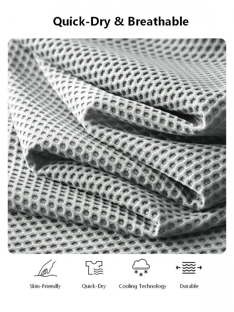 Men’s Breathable Mesh T-Shirt – Cooling Quick-Dry Summer Performance Tee[NA-008]