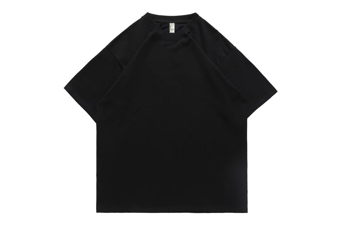 [WHOLESALE ONLY - CONTACT TO ORDER] Unisex Heavyweight 260GSM Cotton Diagonal Raglan Seam Oversized Blank T-Shirt [AW-127]