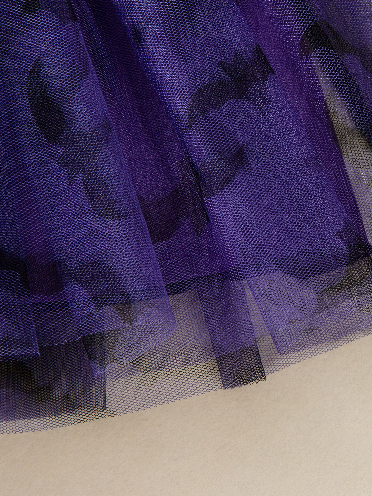 [WHOLESALE ONLY - CONTACT TO ORDER] Toddler Girls Premium 95% Cotton Halloween Bat Print Purple Tiered Tutu Dress (Black / Purple) [KW-214]