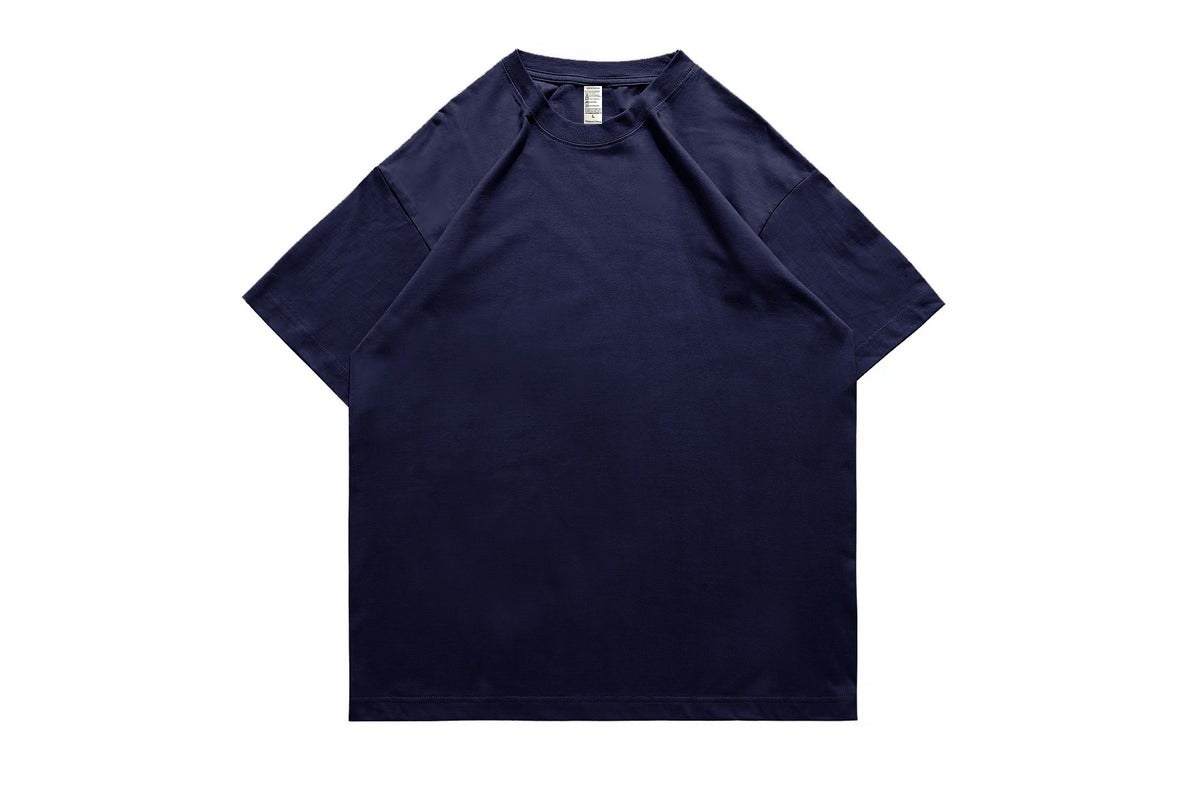 [WHOLESALE ONLY - CONTACT TO ORDER] Unisex Heavyweight 260GSM Cotton Diagonal Raglan Seam Oversized Blank T-Shirt [AW-127]