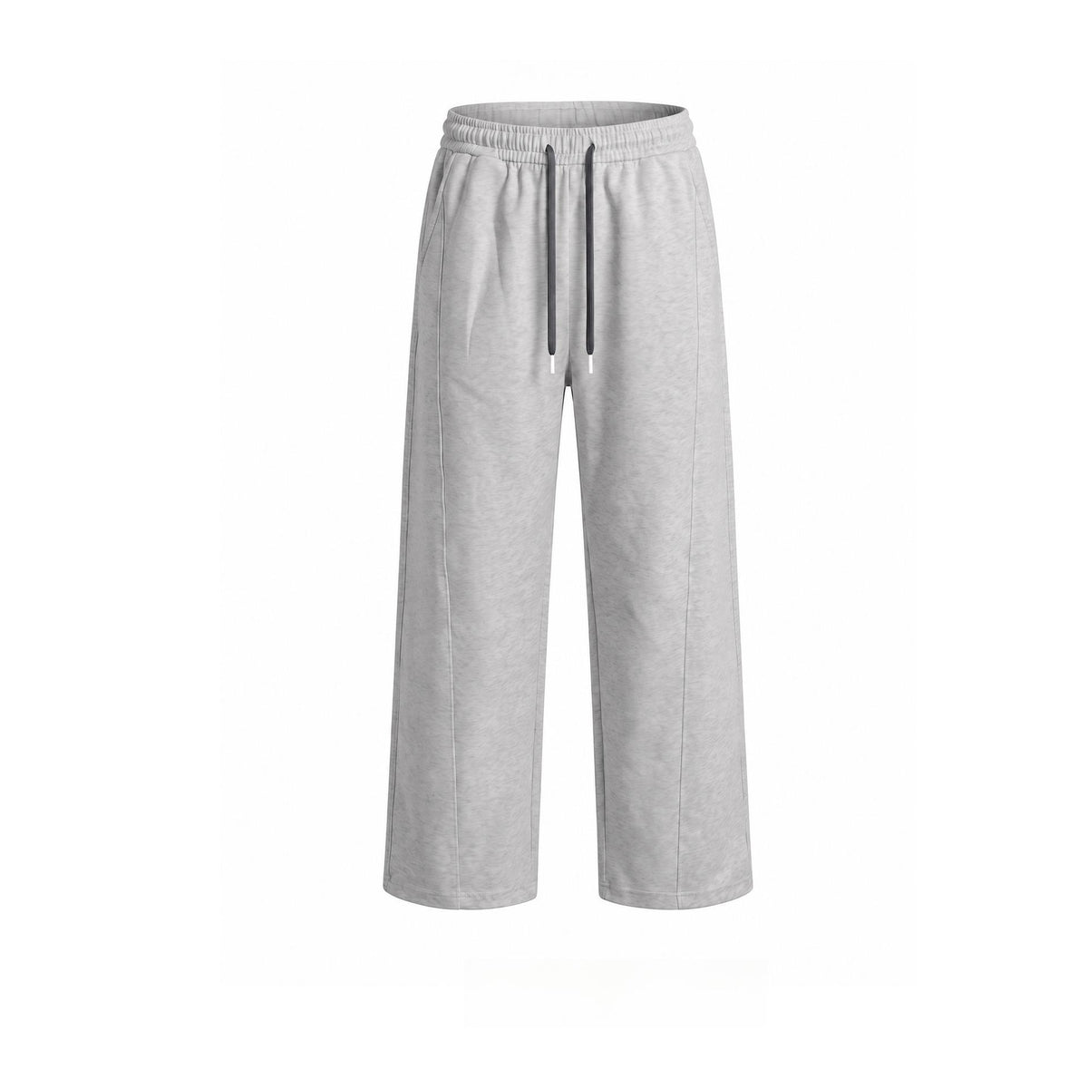 [WHOLESALE ONLY - CONTACT TO ORDER] Women's Wide-Leg Fleece Sweatpants with Pintuck Seams & Drawstring Elastic Waist - Catalog Display Only (Do Not Order Directly)