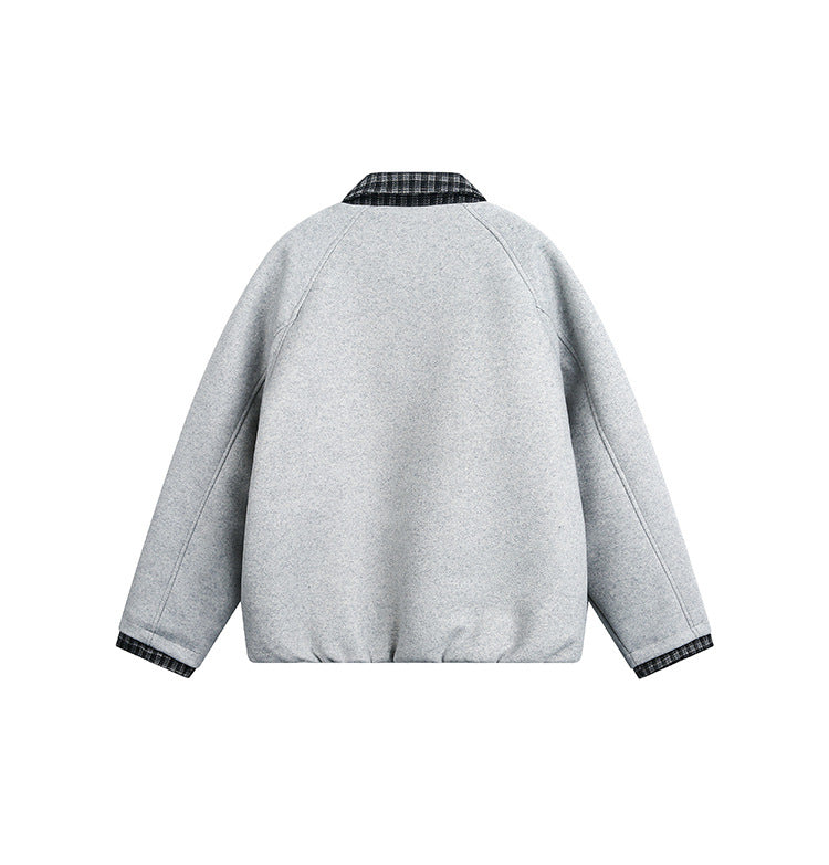 Padded Layered-Style Men’s Jacket – Minimalist Luxury Streetwear[DROP3-021]