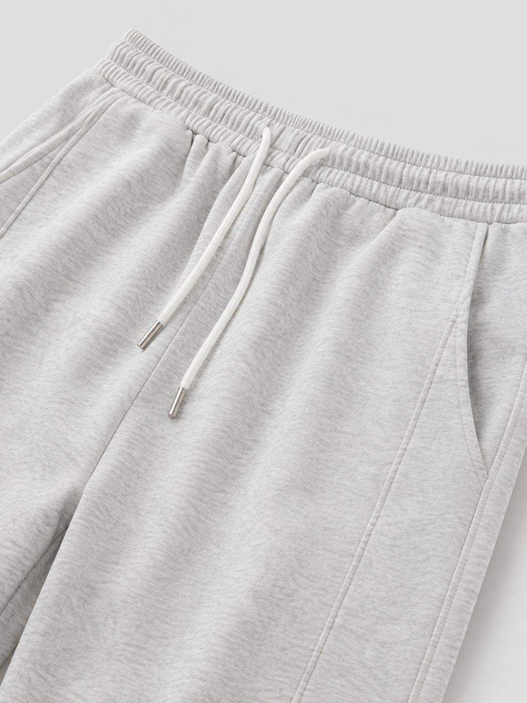 [WHOLESALE ONLY - CONTACT TO ORDER] Women's Wide-Leg Fleece Sweatpants with Pintuck Seams & Drawstring Elastic Waist - Catalog Display Only (Do Not Order Directly)