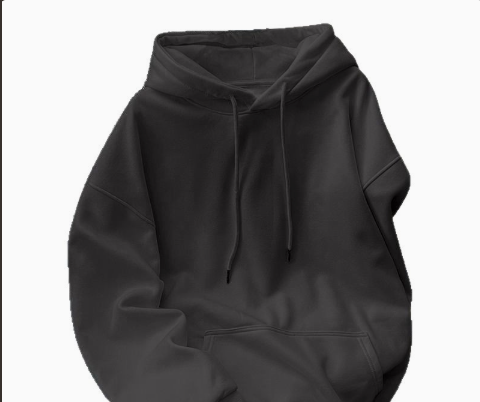 [WHOLESALE ONLY - CONTACT TO ORDER] Unisex Heavyweight 75% Cotton Blank Kangaroo Pocket Pullover Hoodie (Washed Charcoal Black) [AW-428]