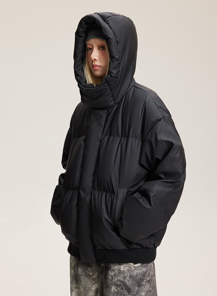 Winter '25 Thick Stand Collar Short Down Jacket - Unisex [DROP2-015]