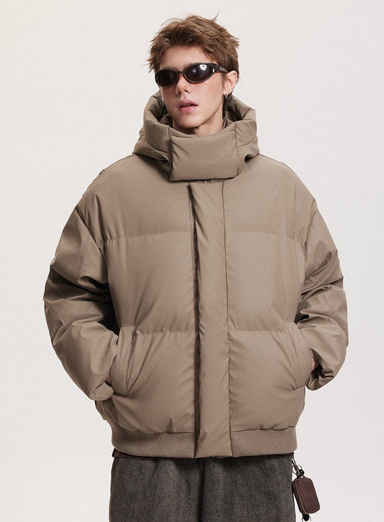 Winter '25 Thick Stand Collar Short Down Jacket - Unisex [DROP2-015]