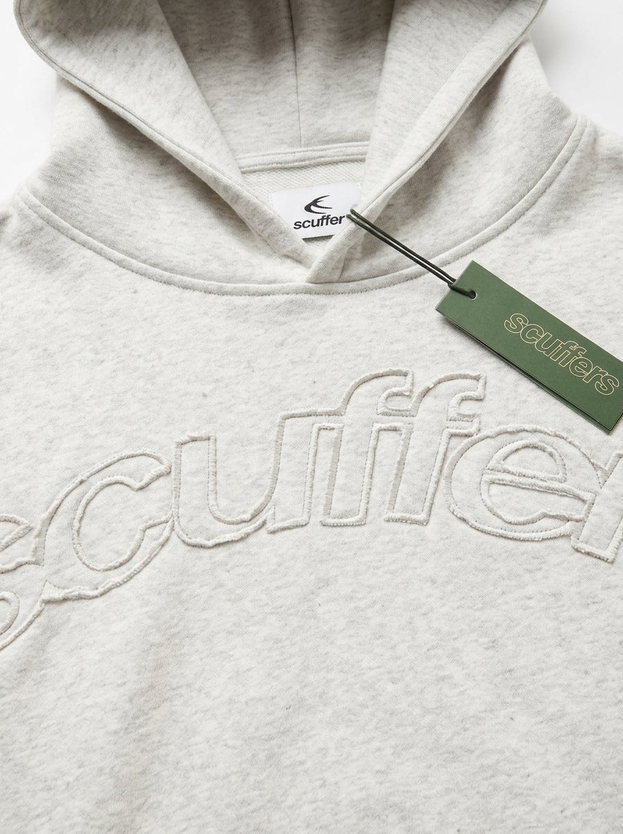 [WHOLESALE ONLY - CONTACT TO ORDER] [WHOLESALE ONLY - CONTACT TO ORDER] Unisex Heavyweight Cotton French Terry Embossed Arch Logo Pullover Hoodie[AW-144]