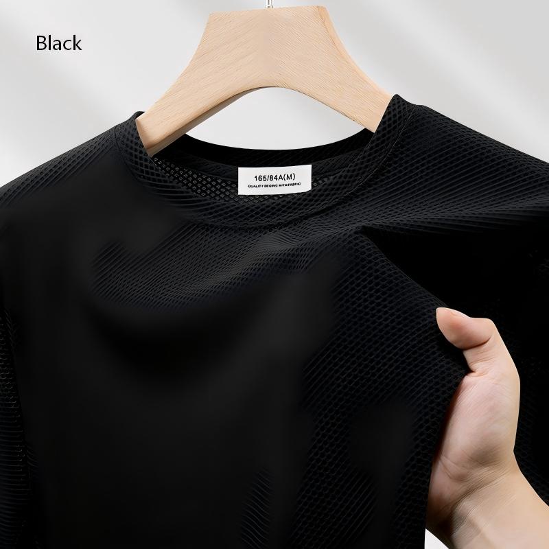 Men’s Breathable Mesh T-Shirt – Cooling Quick-Dry Summer Performance Tee[NA-008]