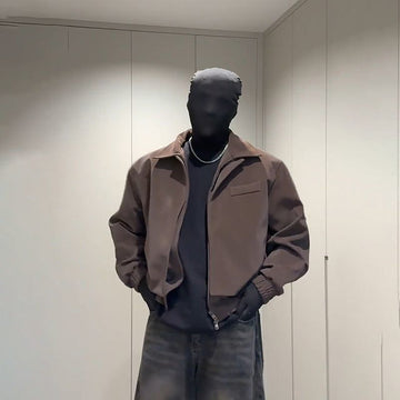 Men’s Casual Short Jacket – Modern Street Fit[DROP3-033]