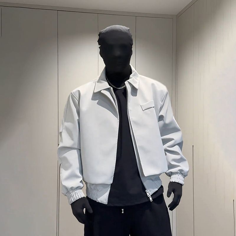 Men’s Casual Short Jacket – Modern Street Fit[DROP3-033]