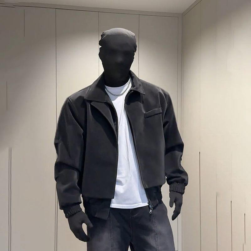 Men’s Casual Short Jacket – Modern Street Fit[DROP3-033]
