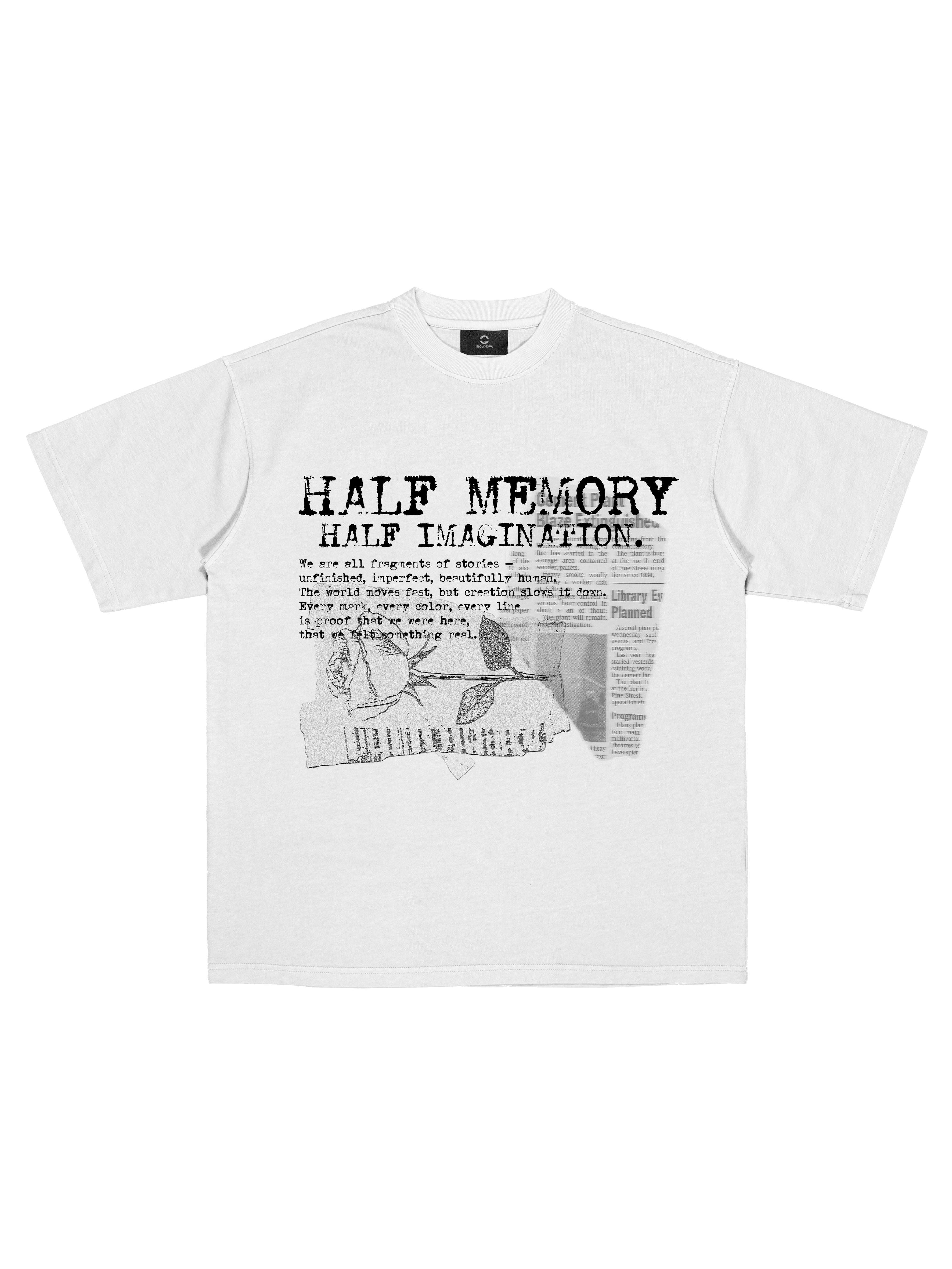 Vintage Rose Collage T-Shirt